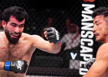 Муин Гафуров единогласным решением судей победил Кунг Хо Канга турнире UFC Saudi Arabia