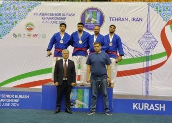 Таджикские борцы завоевали пять медалей на чемпионате Азии по борьбе кураш