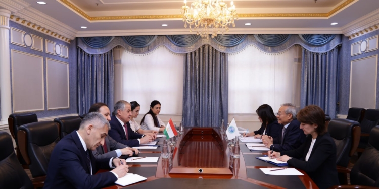 Сироджиддин Мухриддин провел встречу с Генеральным секретарем ШОС
