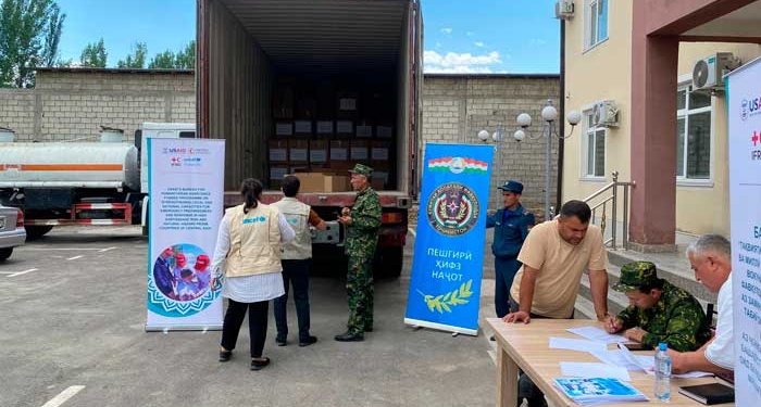 КЧС и международные партнеры по развитию оказывают помощь пострадавшим от стихии