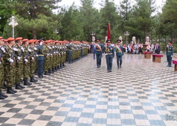 Новобранцы КЧС приняли военную присягу