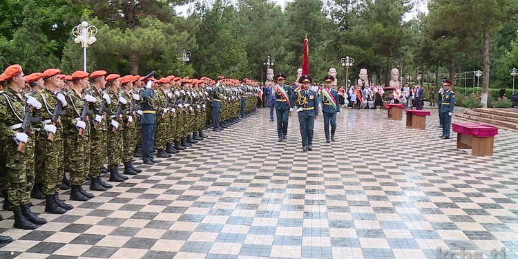 Новобранцы КЧС приняли военную присягу