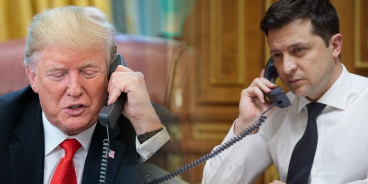 Зеленский провел телефонный разговор с Трампом