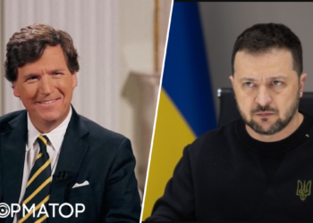 Американский журналист Такер Карлсон анонсировал интервью с президентом Украины Владимиром Зеленским