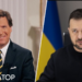 Американский журналист Такер Карлсон анонсировал интервью с президентом Украины Владимиром Зеленским