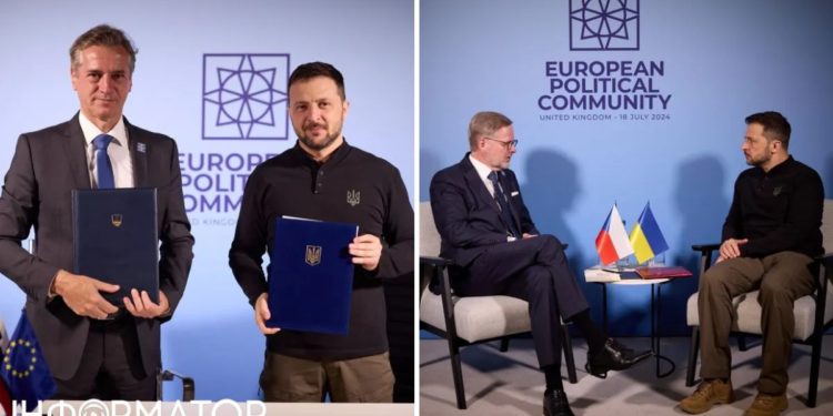 Украина подписала 2 соглашения на саммите Европейского политического сообщества