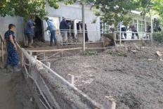 В пострадавших районах Согда продолжаются работы по ликвидации последствий стихии
