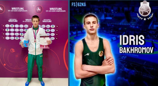 Таджикские борцы завоевали три медали на чемпионате Азии среди юношей в Таиланде