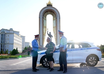 В Душанбе создано отделение туристической милиции