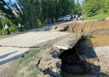 Сильные осадки нанесли ущерб хозяйствам Исфары
