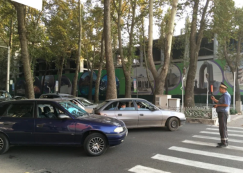 В Душанбе временно перекроют некоторые участки дорог для транспорта