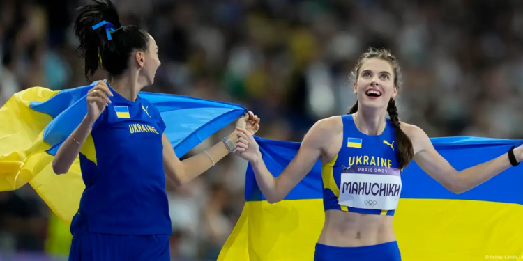 Украинские прыгуньи завоевали золото и бронзу на ОИ-2024