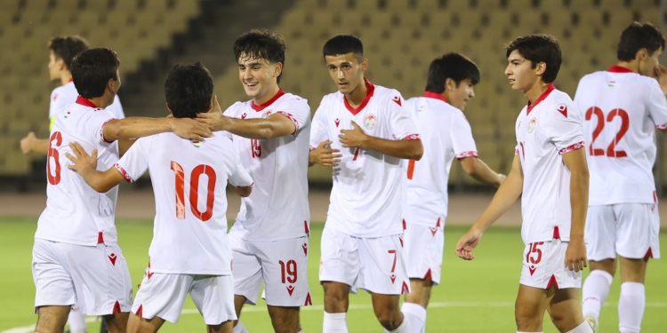 Юношеская сборная Таджикистана (U-17) обыграла команду Киргизии