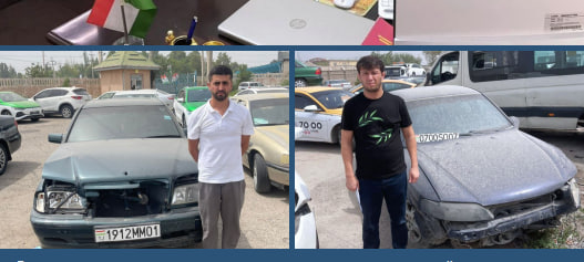 В Душанбе зафиксированы два ДТП с участием нетрезвых водителей