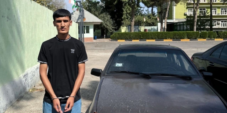 В Душанбе задержан подозреваемый в угоне автомобиля
