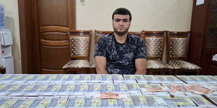 В Душанбе задержан подозреваемый в распространении фальшивой валюты