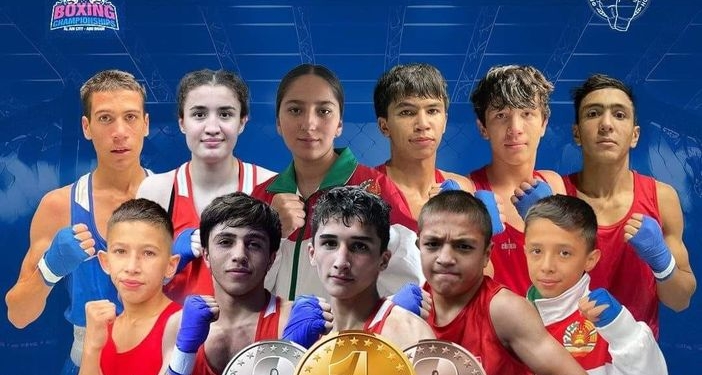 Таджикские боксёры победили на чемпионате Азии среди школьников и юниоров