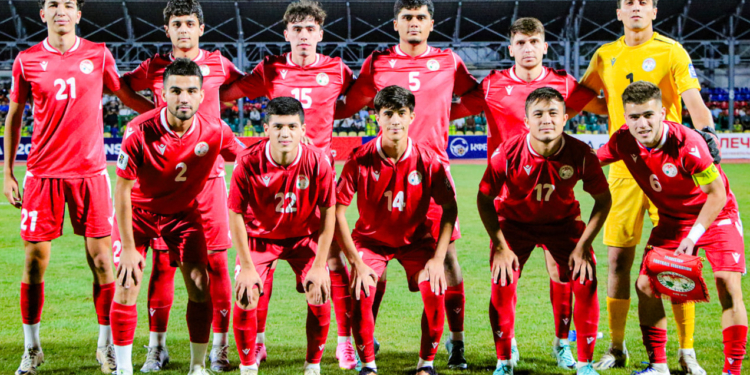 Молодежная сборная Таджикистана (U-20) одержала крупную победу над Шри-Ланкой в отборочном турнире Кубка Азии-2025