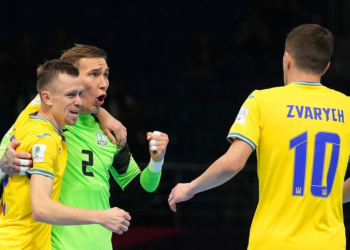 Украина победила Венесуэлу и вышла в полуфинал чемпионата мира по футзалу