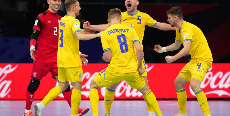 Украина стала «бронзовый» призёром Чемпионата мира по футзалу-2024