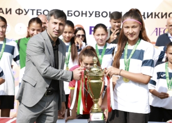 Футбол: команда «Бешкент» выиграла чемпионат Таджикистана среди девушек до 17 лет