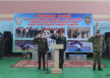В Таджикистане прошли военно-спортивные соревнования на «Кубок Министра внутренних дел Республики Таджикистан»
