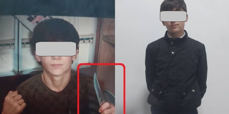 В Душанбе задержаны два подростка: фото с ножом и серия краж