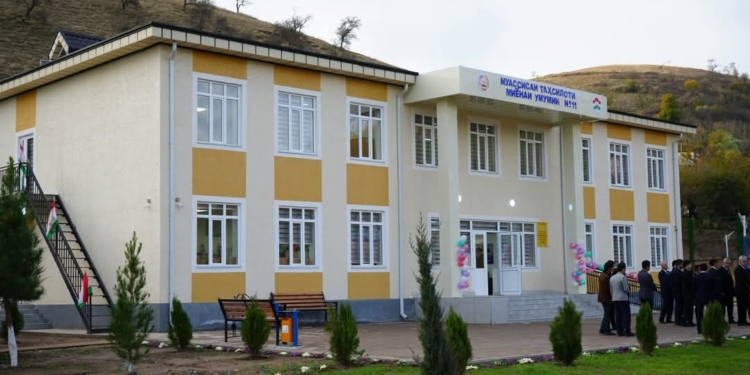 В Балджуване к 35-летию Независимости Таджикистана открыт новый корпус школы