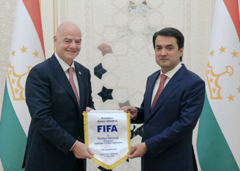 ФИФА поздравила Рустама Эмомали с переизбранием на пост президента ФФТ