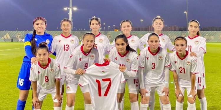 Женская сборная Таджикистана (U-17) вновь обыграла Саудовскую Аравию