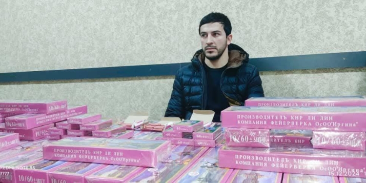 В Хатлоне изъяли более 57 000 единиц пиротехники