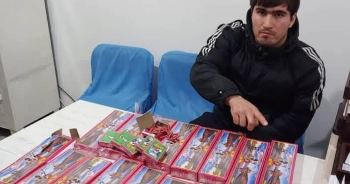 В Кулябе изъято более 10 тысяч пиротехнических изделий