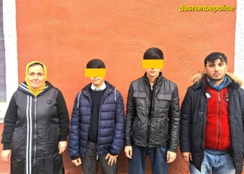 Подростки в Душанбе задержаны за нарушение общественного порядка