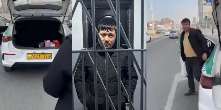 В Душанбе задержали водителя, грубо обращавшегося с пассажиркой