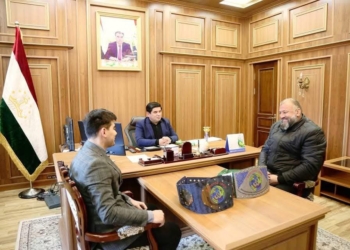 В Истаравшане наградили Акмала Кодирова за высокие достижения в спорте