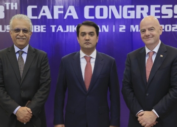 Президенты ФИФА и АФК поздравили президента ФФТ Рустами Эмомали с Днем рождения