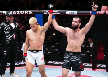 Муин Гафуров одержал победу на турнире UFC 311