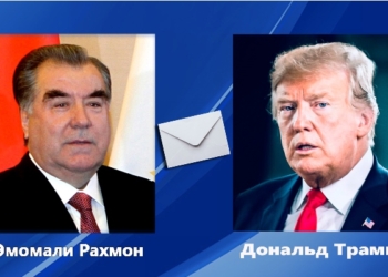 Эмомали Рахмон выразил соболезнования Дональду Трампу в связи с авиакатастрофой в США