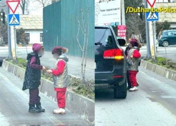 В Душанбе родителей обвинили в принуждении детей к попрошайничеству