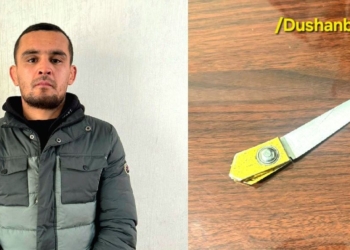 В Душанбе задержан мужчина за хулиганство с ножницами