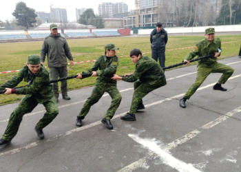 В Душанбе прошли военно-спортивные соревнования «Ватанпарвар»