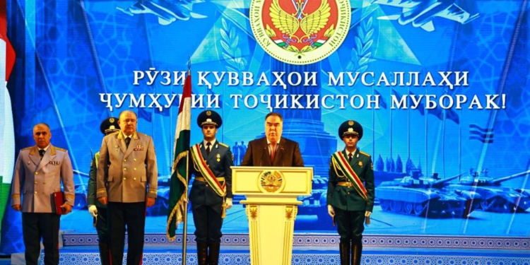 В Согдийской области отпраздновали 32-летие основания Вооруженных сил страны Таджикистана