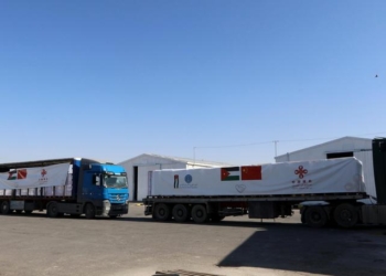 Китай отправил через Иорданию гуманитарную помощь в сектор Газа