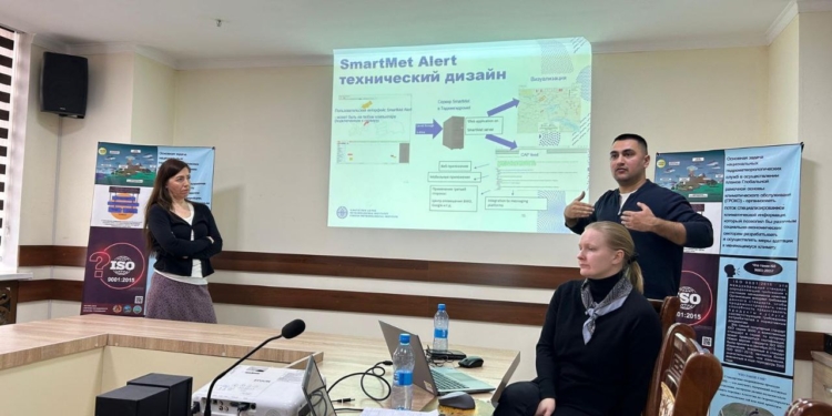 В Таджикистане внедряют систему SMARTMET Alert для предупреждения о погодных угрозах
