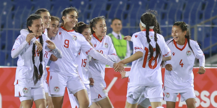 Женская юниорская сборная Таджикистана (U-17) примет участие в чемпионате CAFA-2025 в Душанбе