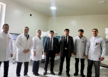 Республиканскому онкологическому научному центру передан современный цифровой рентгеновский аппарат