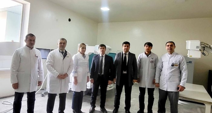 Республиканскому онкологическому научному центру передан современный цифровой рентгеновский аппарат