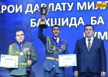 В Душанбе чествовали победителей фестиваля «Верно служу государству и нации»