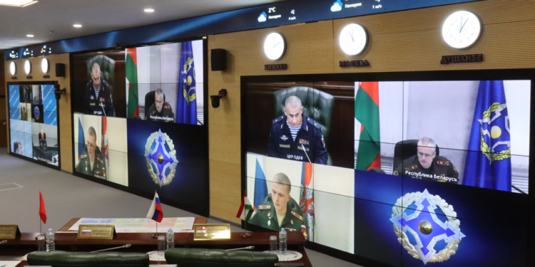 Государства ОДКБ провели совместную тренировку действий при выявлении кризисных ситуаций