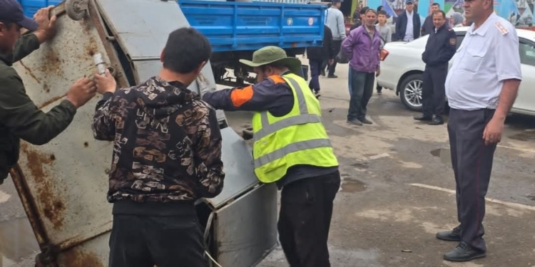 В Хатлоне стартовала операция «Городская культура»: наведен порядок у рынка «Фаровон»